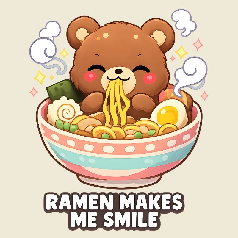 Ramen makes me smile