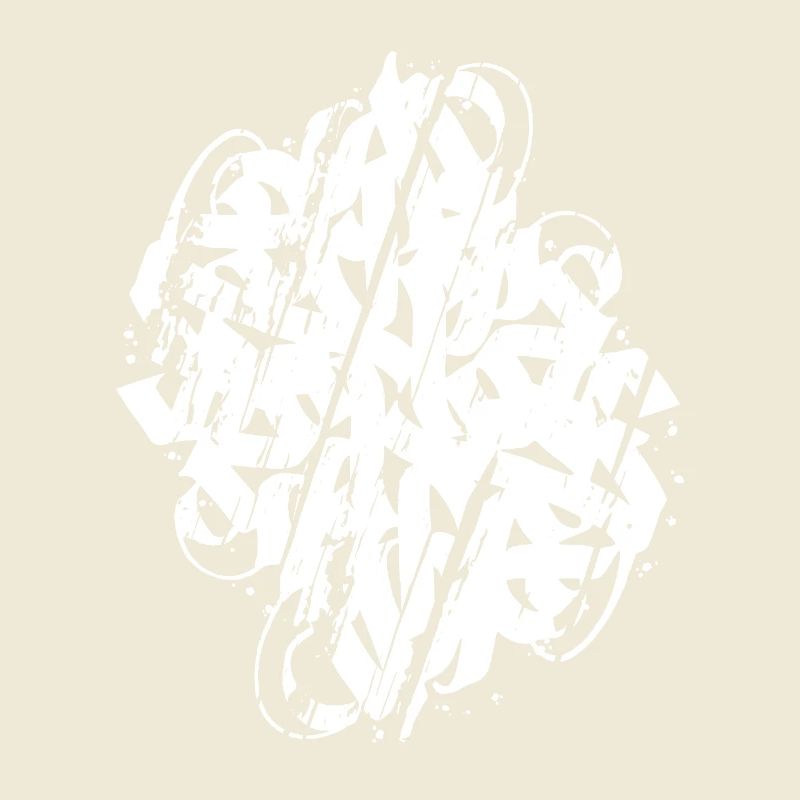 DIRTY ABSTRACT CALLIGRAPHY SHAPE