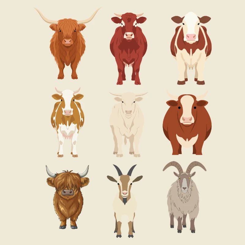 Vaches idée cadeau 