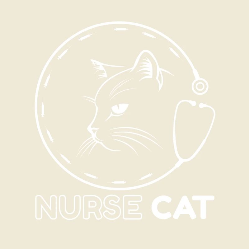 Chat Infirmier avec Stéthoscope