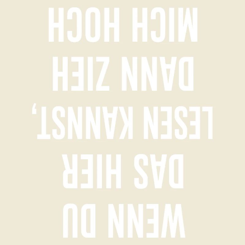 weiß Großbuchstaben Statement