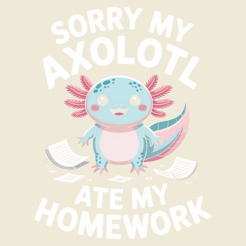 Axolotl a mangé mes devoirs