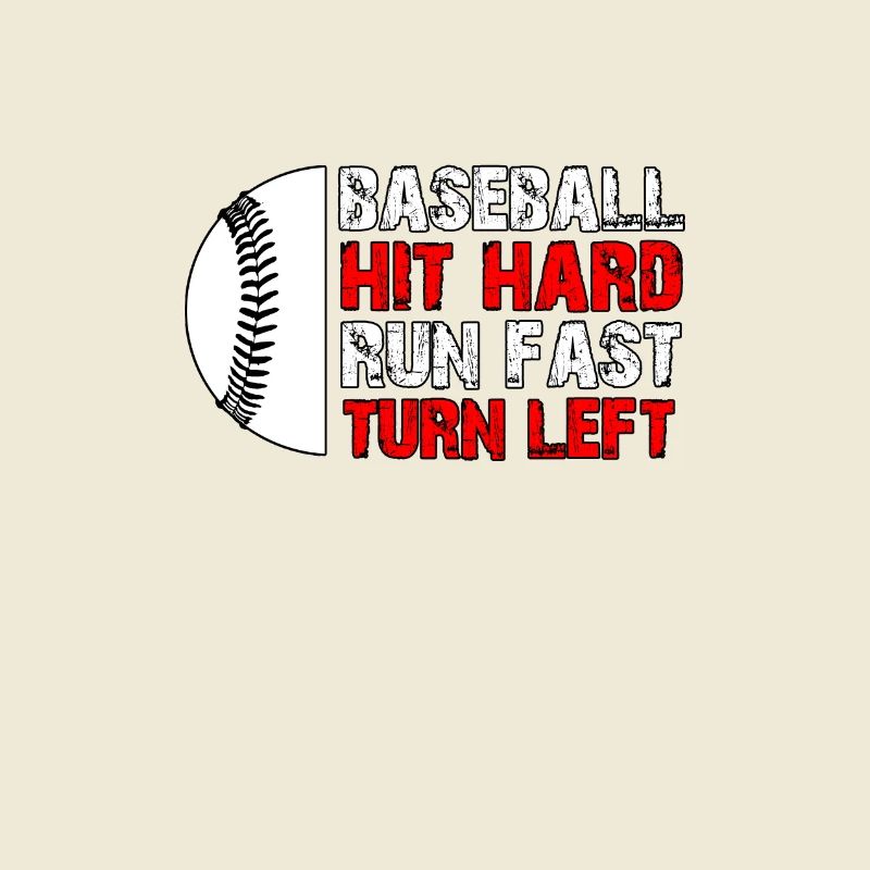 Baseball-Hektik Hit Hard Run Fast