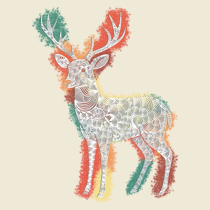 Zentangle Roebuck