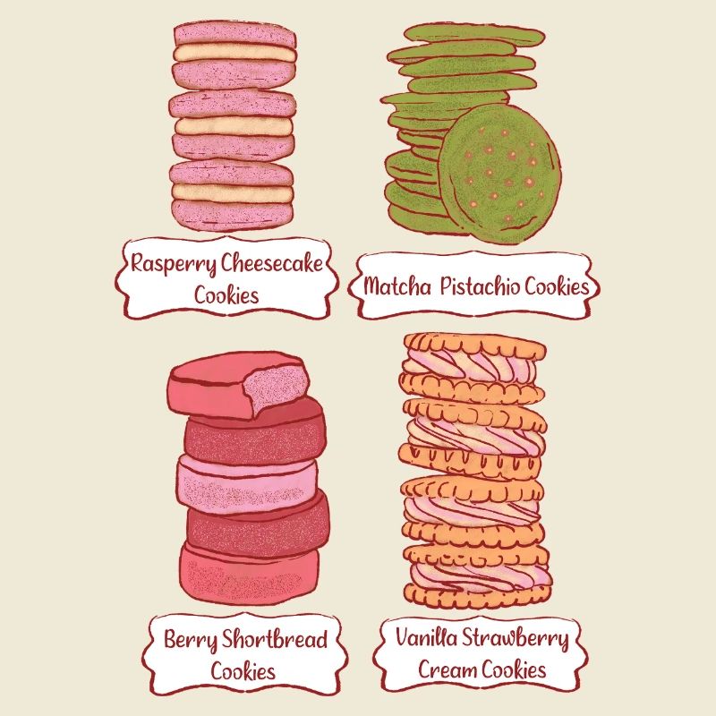 Pastellcookies Stack-Design
