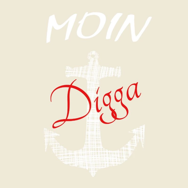 Moin Digga Ankerdesign