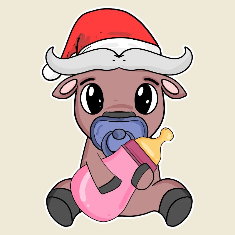 Bœuf bébé Noël