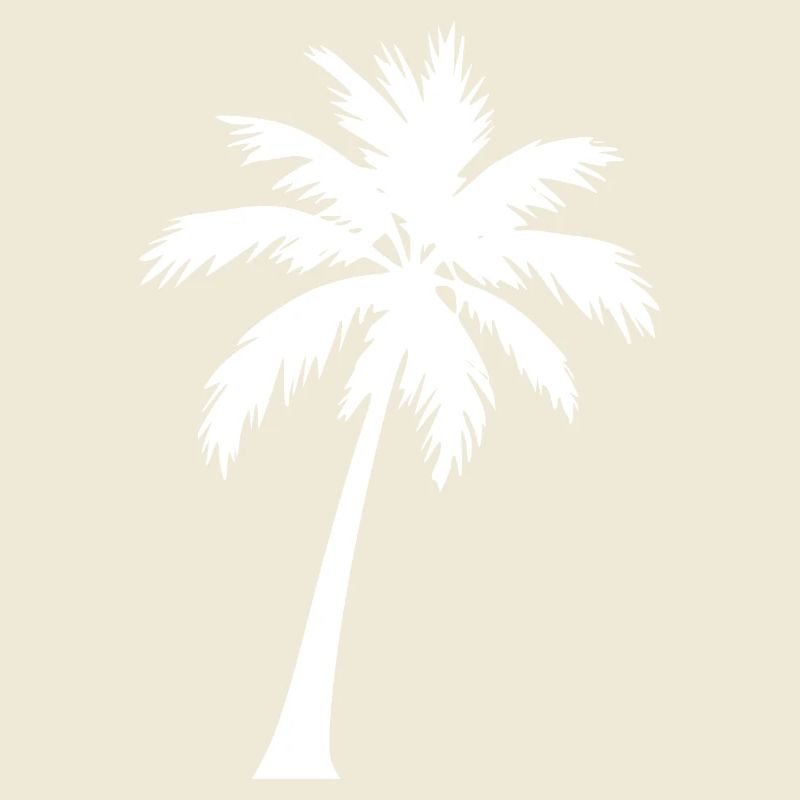 Personalize your own palm tree template