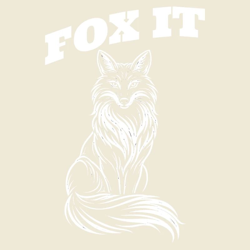 Fuchs-Silhouette - Fox it