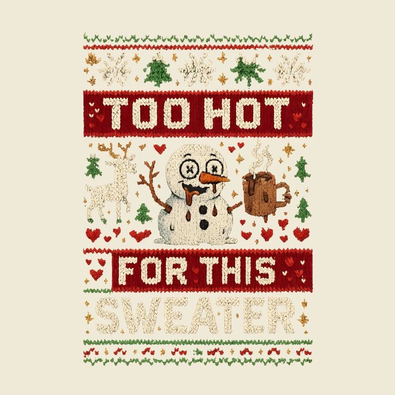 Trop chaud pour ce Noël de pull