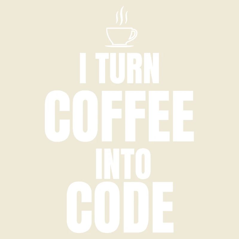 Je transforme le café en code