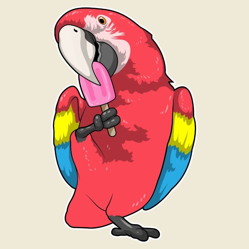 Popsicles perroquets