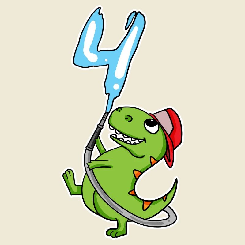 4. Geburtstag Dinosaurier