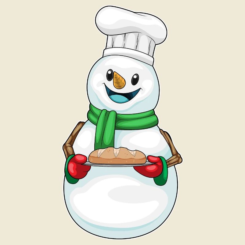 Cuisson de Noël Snowman