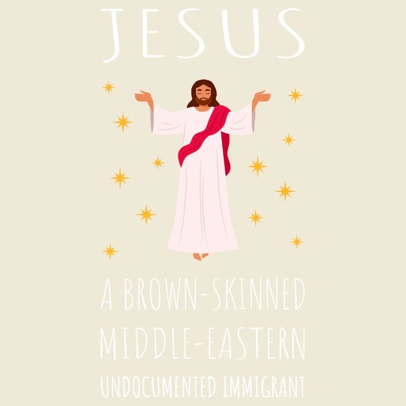 Jesus - A Brown-Skinned Middle-Eastern Immigrant