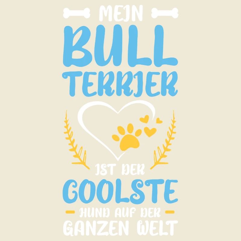 Mon bull terrier est le plus cool