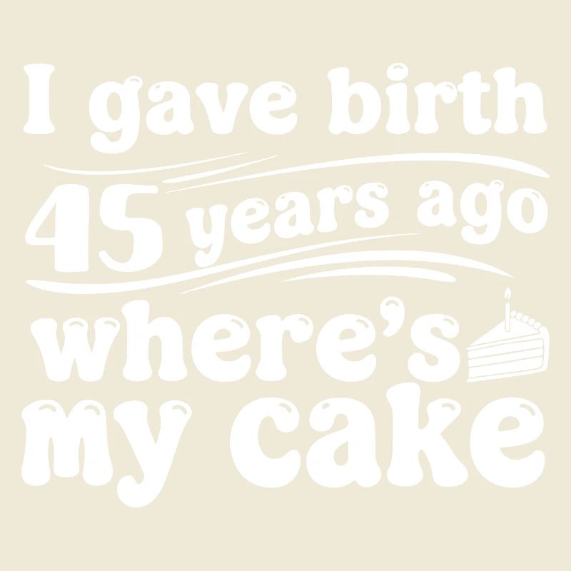 Birthday 45 years ago – cake?