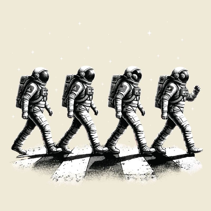 Exploration spatiale des astronautes marchants