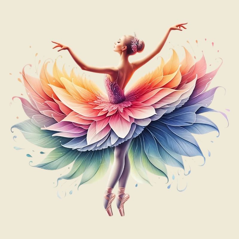 Danseuse de ballet avec tutu
