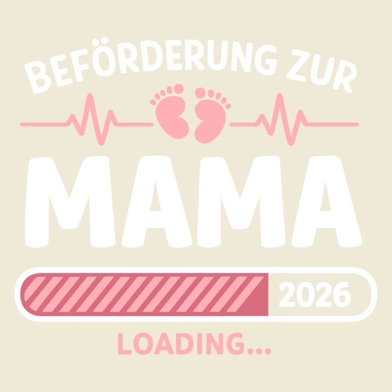 Mama 2026 Loading Beförderung Geschenk