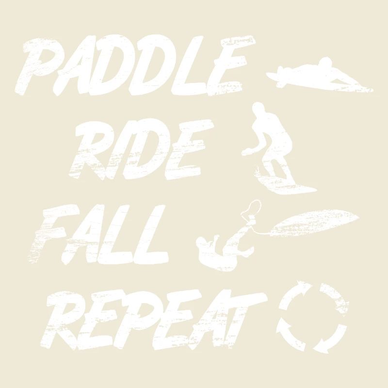 Paddle Ride Fall Repeat