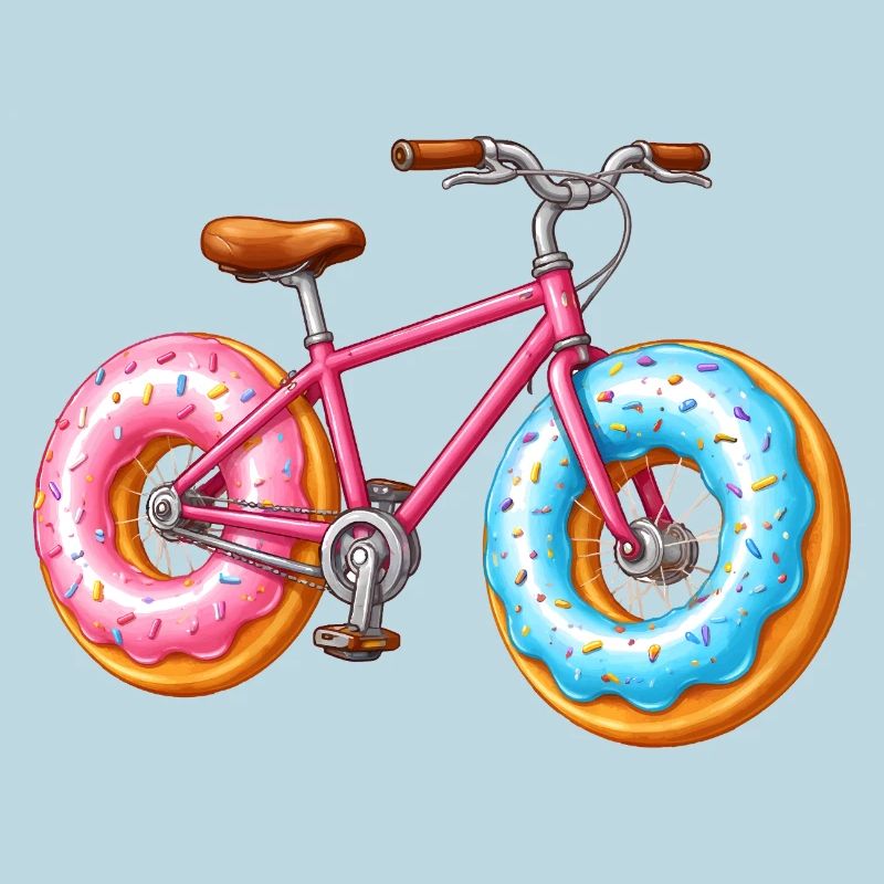 Vélo Donut – Conception de Vélo Mignon