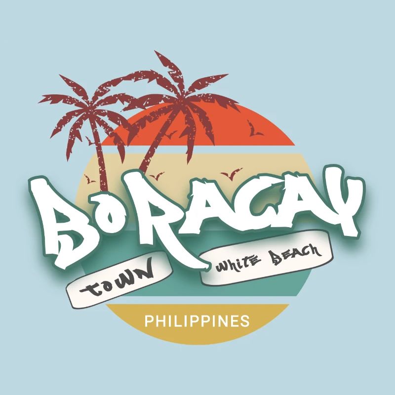 BoRacay Plage Blanche Philippines Coucher de soleil