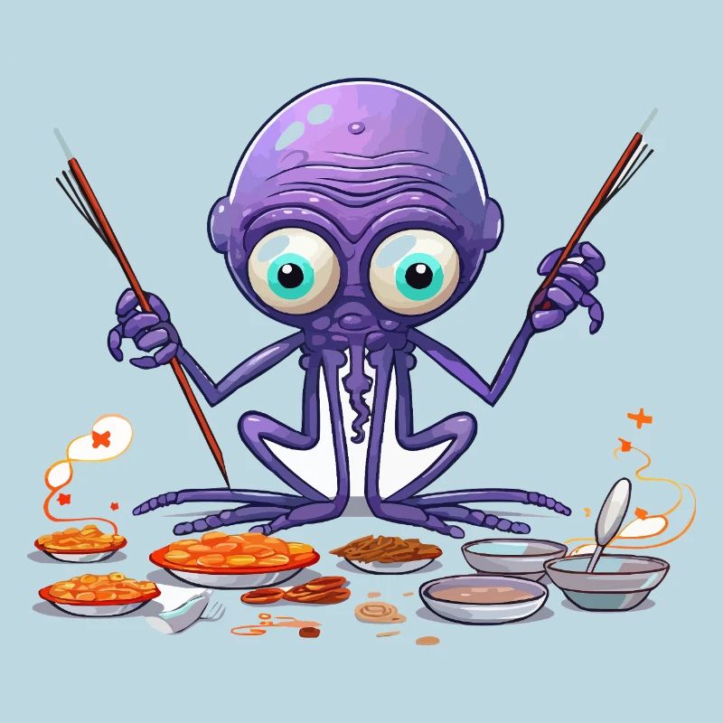 The Algae Octopus Chef