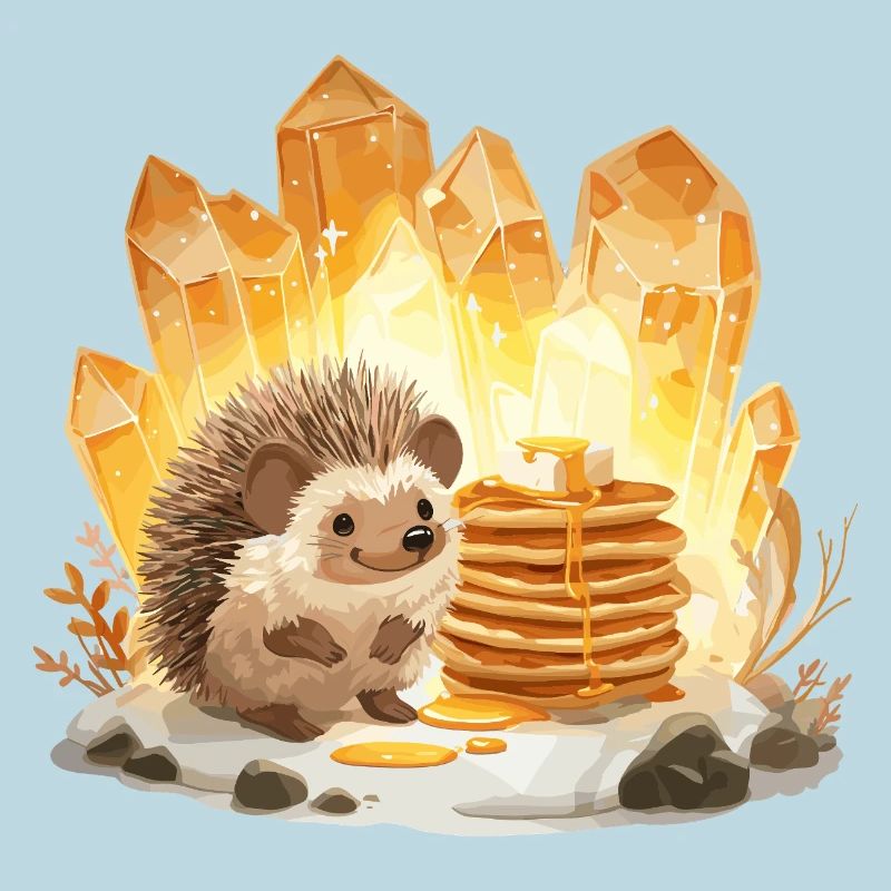 Hérisson & Cristaux Pancake