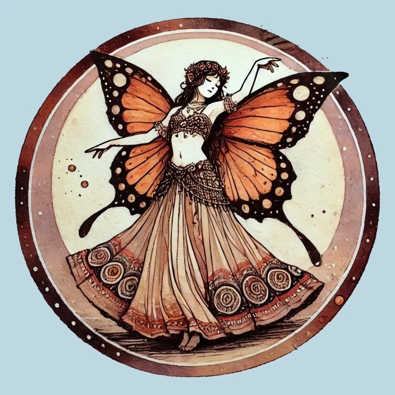 Fée Papillon dans le Gala Circulaire