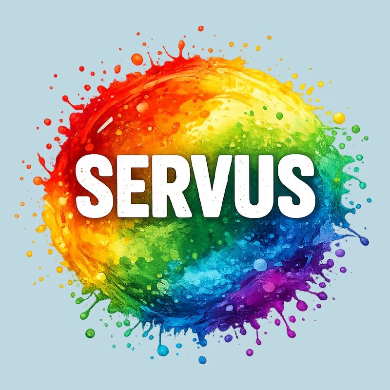 Colourful explosion SERVUS