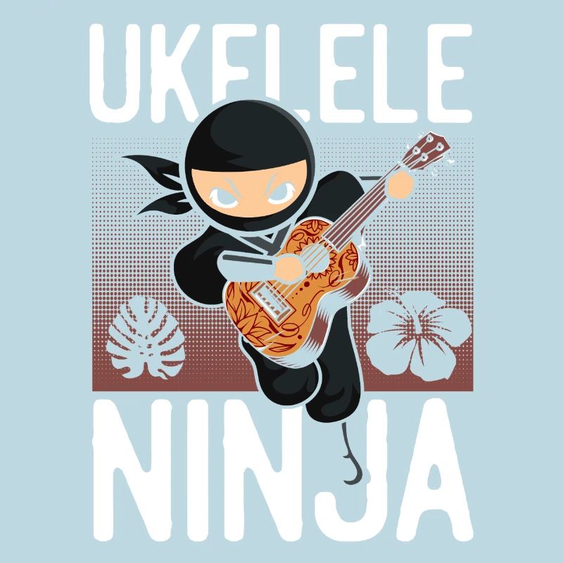 Hawaiian Ukulele Uke Ninja Ukulele