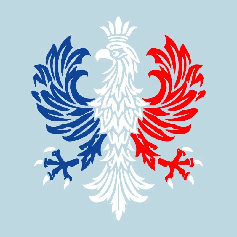 Tricolor Eagle Emblem