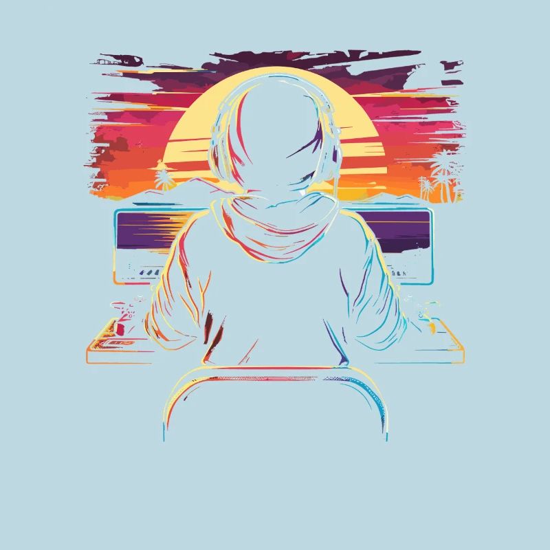 Gamer Synthwave