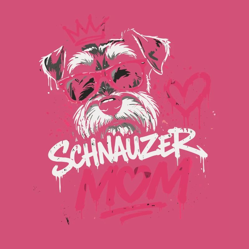Schnauzer King Graffiti