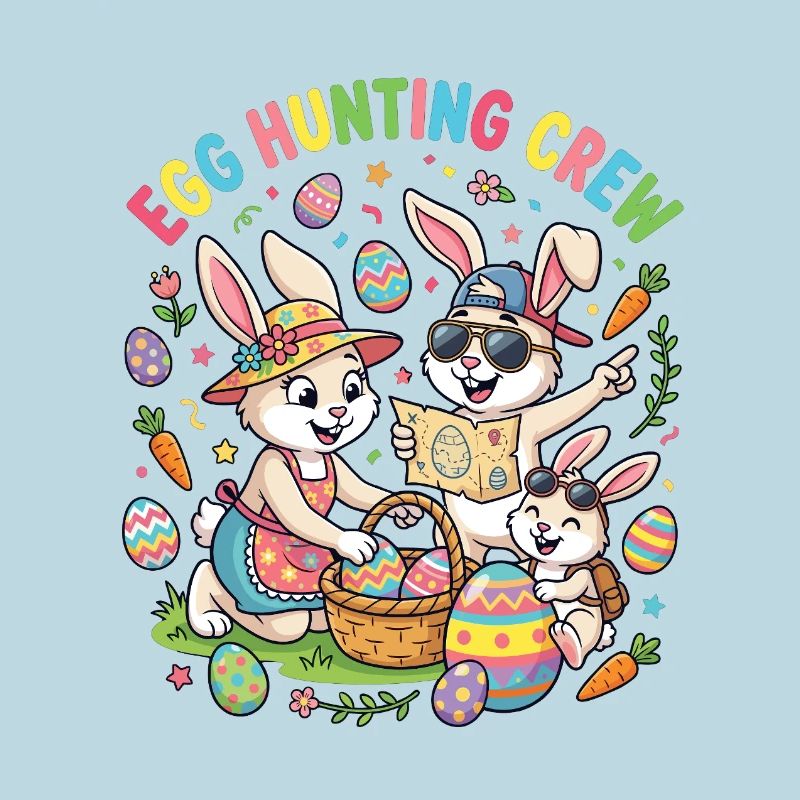 Hoster Bunny Family - Egg Collector