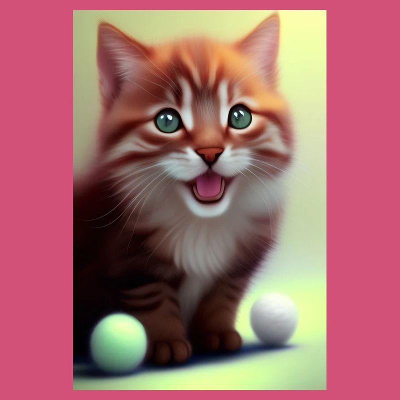 Petit bébé chat mignon