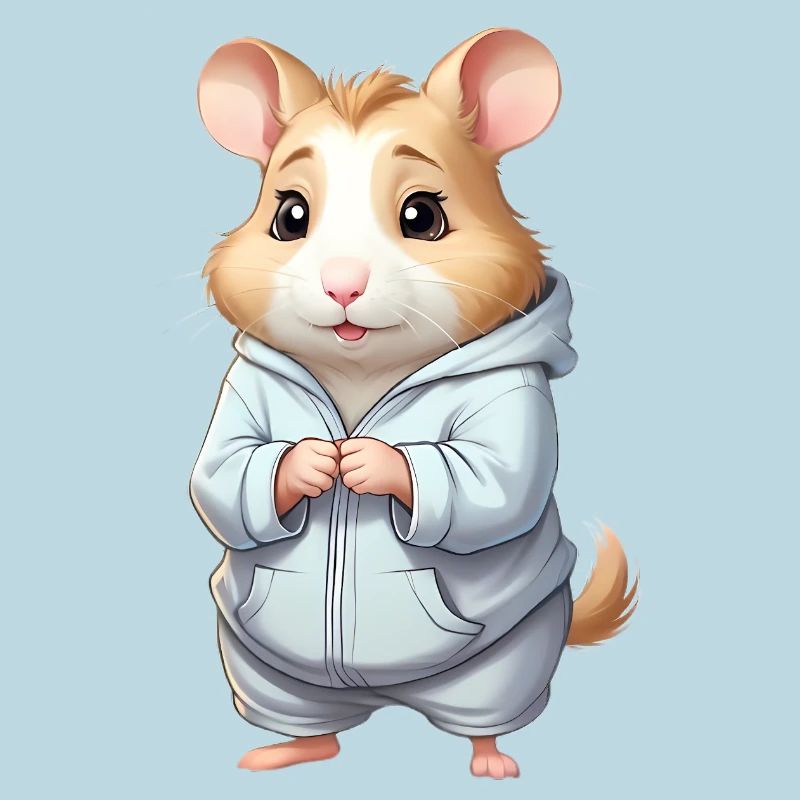 Cuddly Hero Hamster Pull à capuche