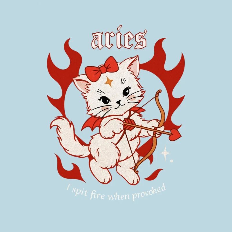 Aries Fire Kitten Archer