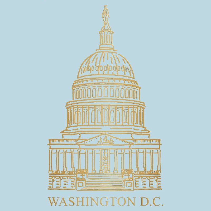 Capitole, siège du Congrès Washington D.C., États-Unis