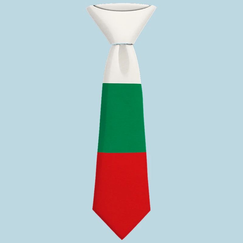 Bulgaria Tie – Flaggendesign
