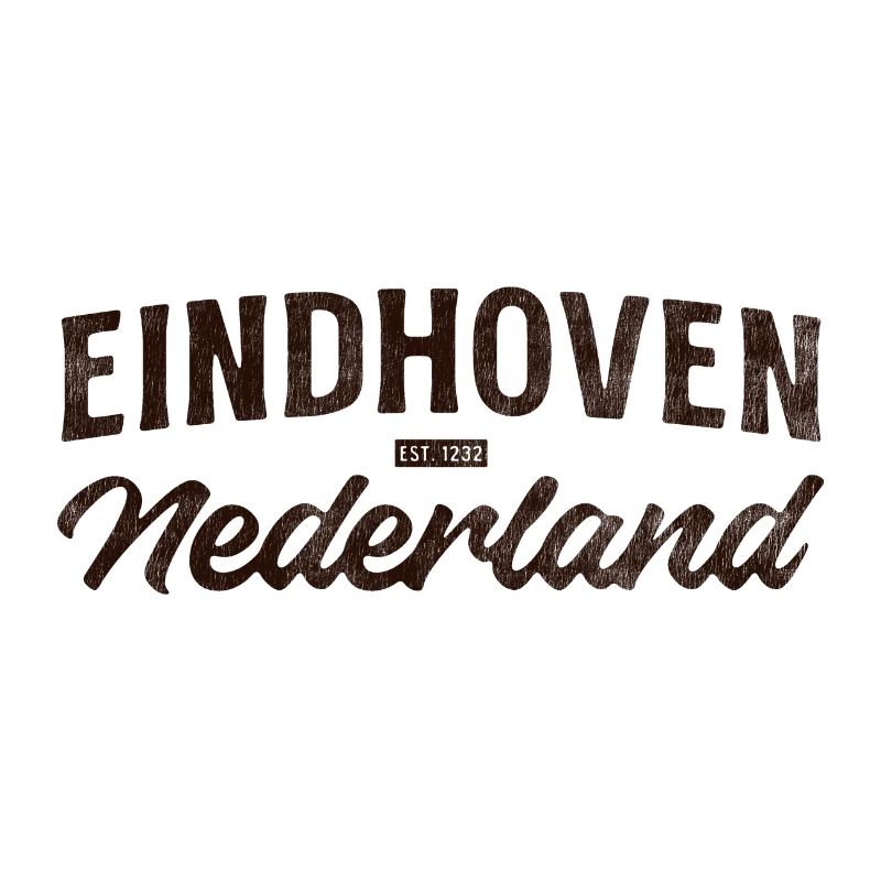 Eindhoven Nederland Script Logo