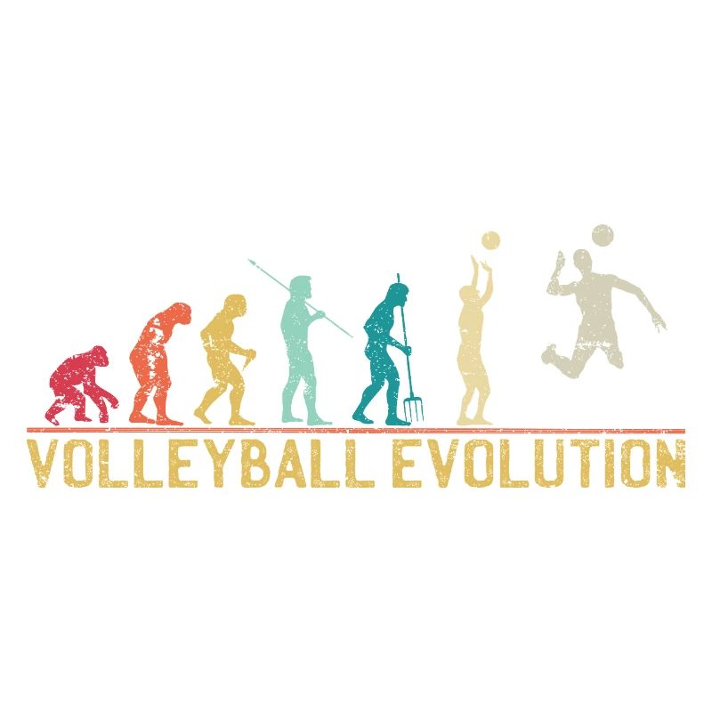 T-shirt graphique Volleyball Evolution