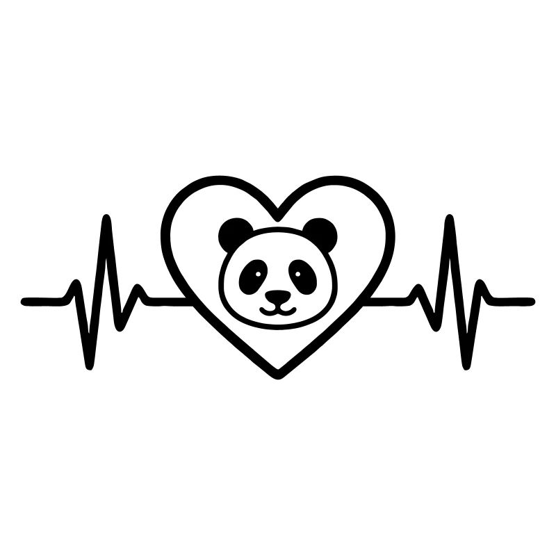 Cœur de panda