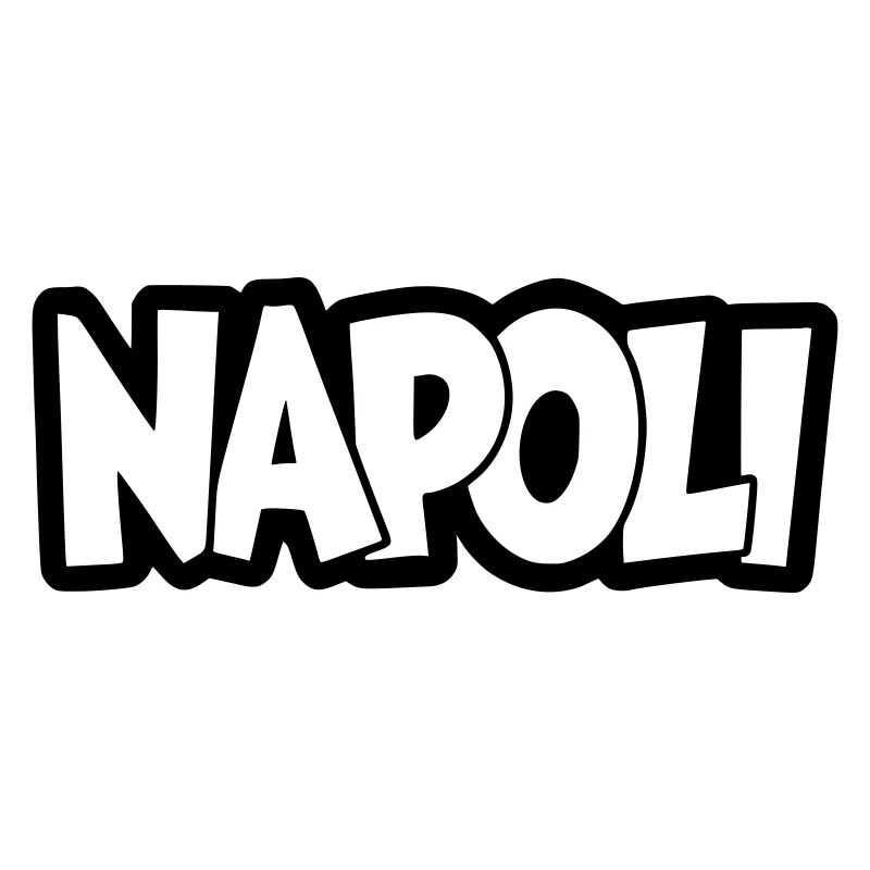 Lettrage de Naples