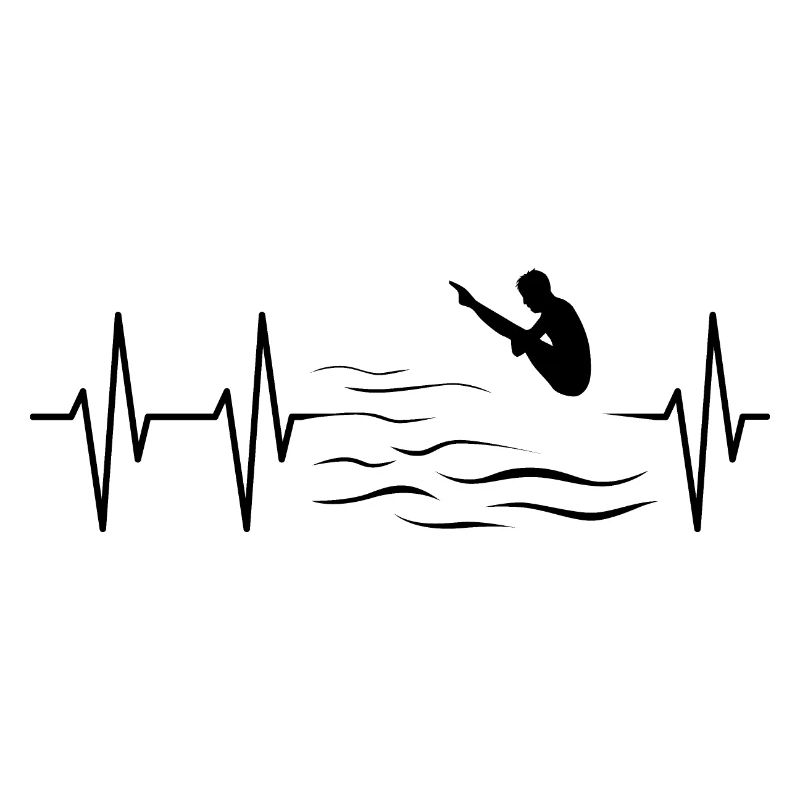 puls turmspringen diver klippenspringen Herzschlag