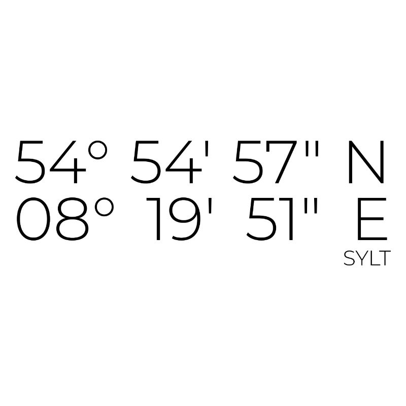 coordinates Sylt