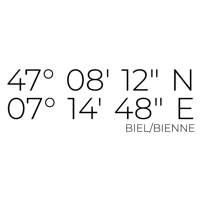 Coordonnées Bienne Bienne Suisse