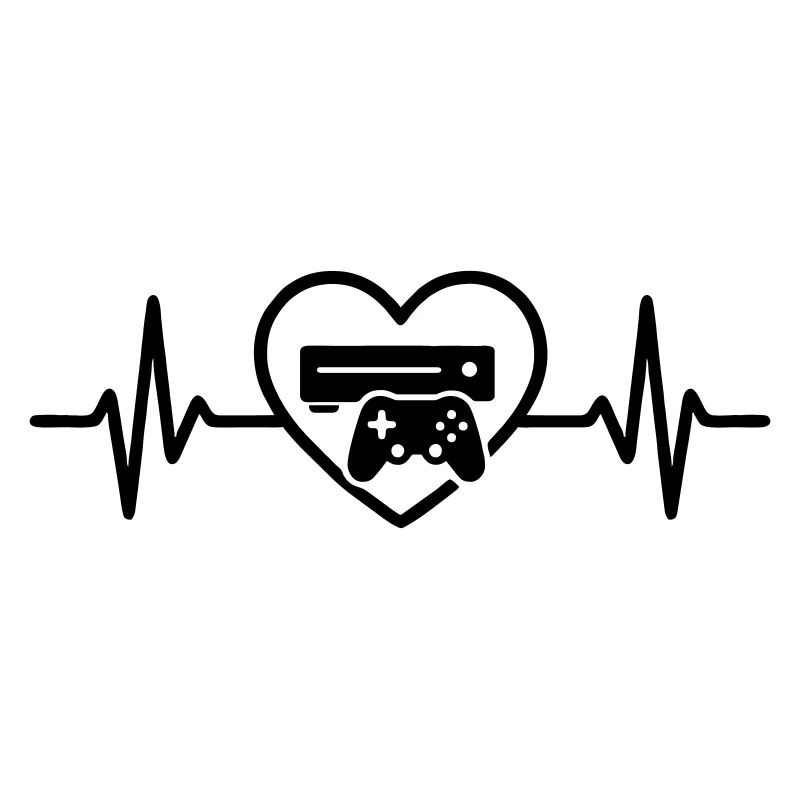 Game Console Gamer Heart