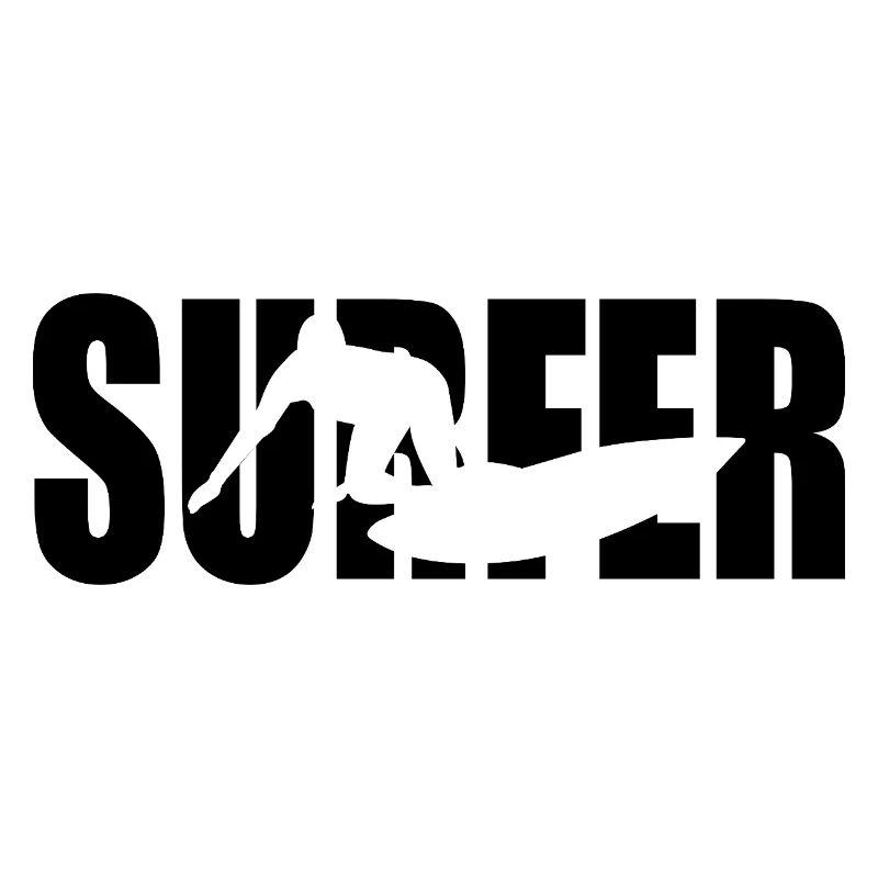Classic Surfer Design – Waves & Freedom
